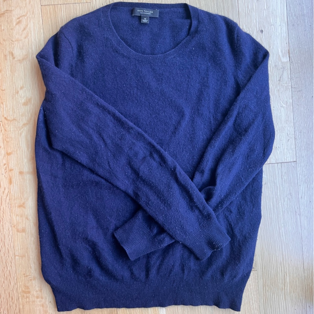 Ann taylor 100% cashmere sweater